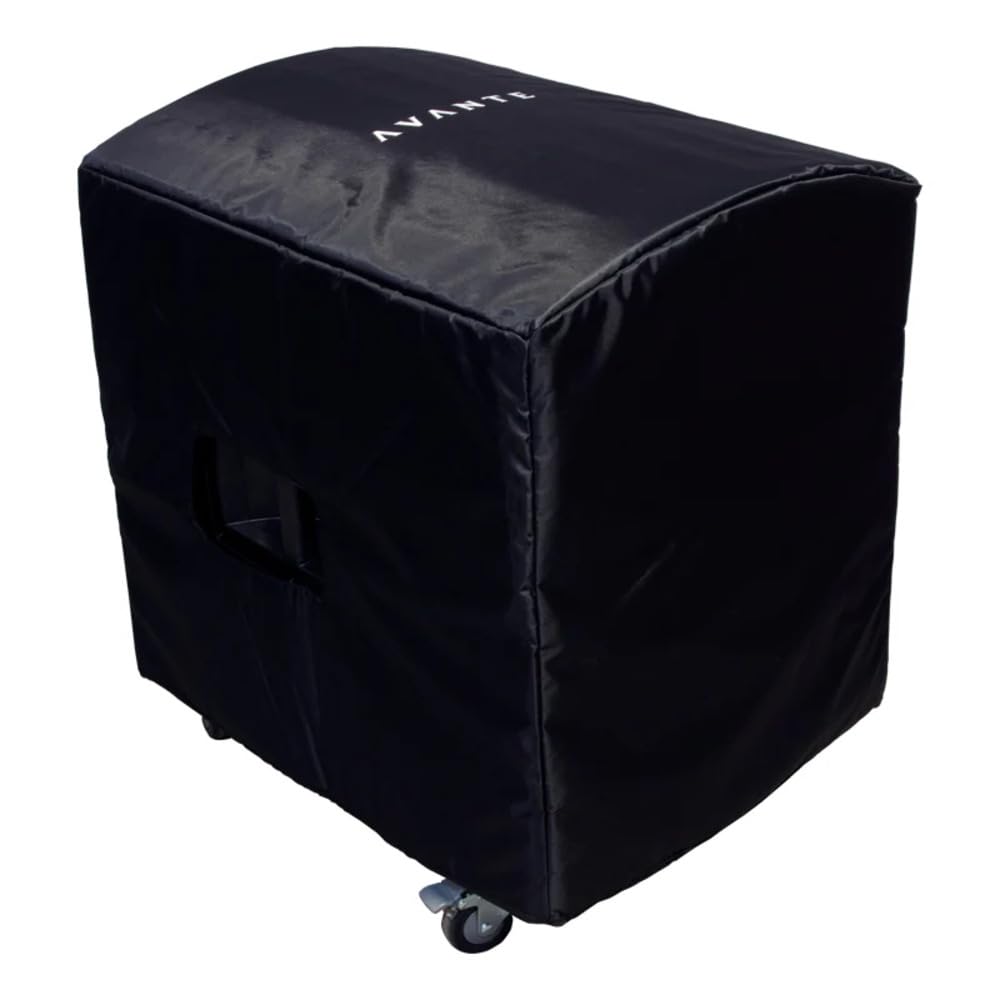 18" Active PA Subwoofer with Cover and Set of 4 Wheels T12121