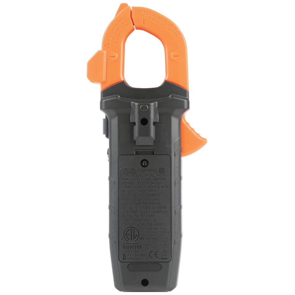 Digital Clamp Meter, Auto-Ranging 400 Amp AC Z78836