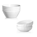 32 OZ Soup Bowls Set of 4 + 86 oz Ceramic Serving Dishes P2084