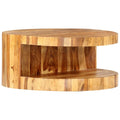 Solid Sheesham Wood Round Coffee Table G2202