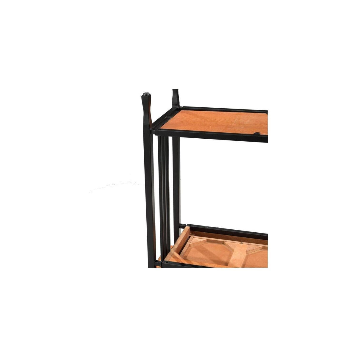 Rustic Two Drawer Sofa Table with Shelf I36398