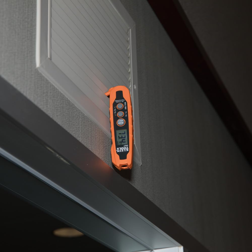 Digital Clamp Meter, Non-Contact Voltage Tester, and Infrared/Probe Thermometer K265