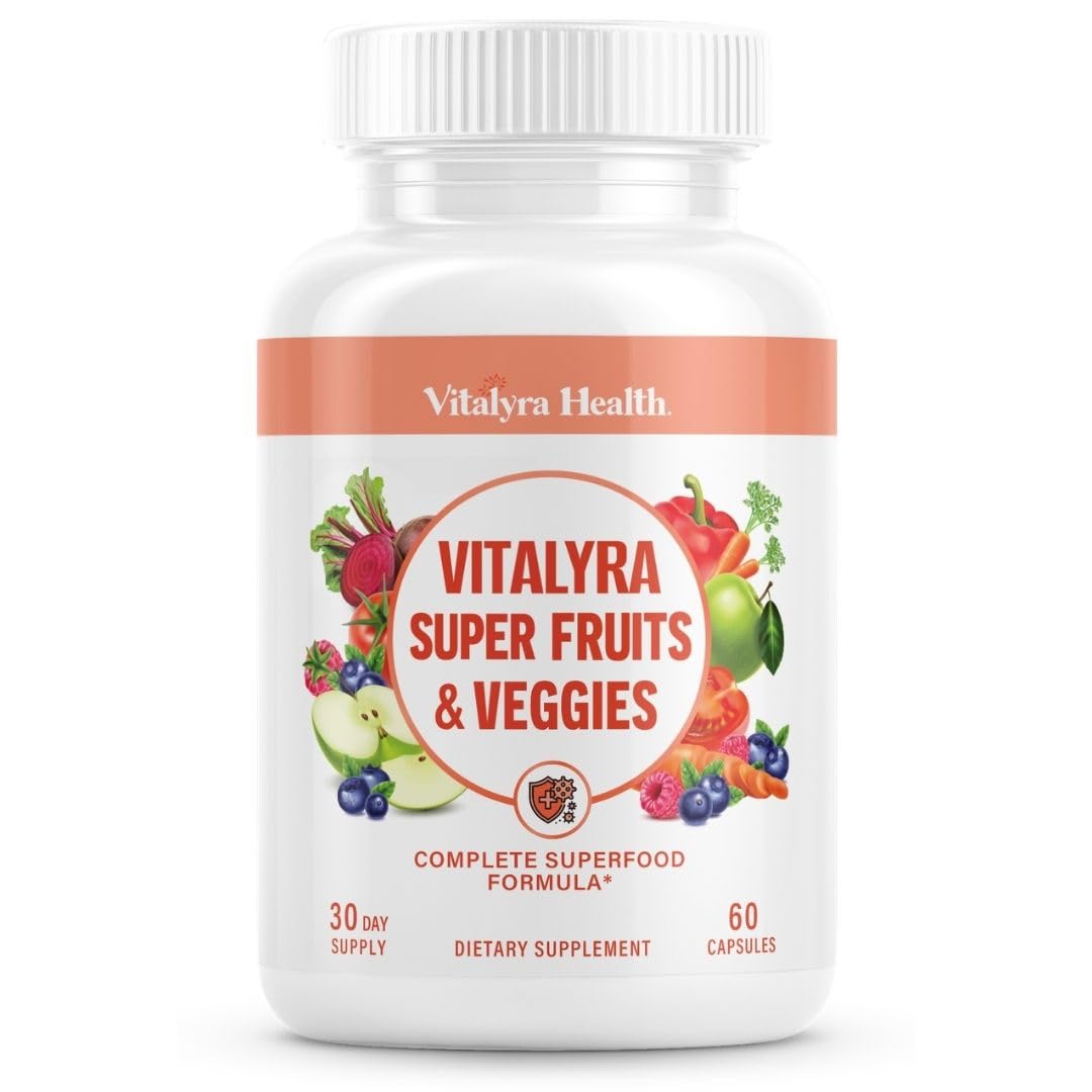 Fruits & Veggies Supplement Vegetable Capsules O17085