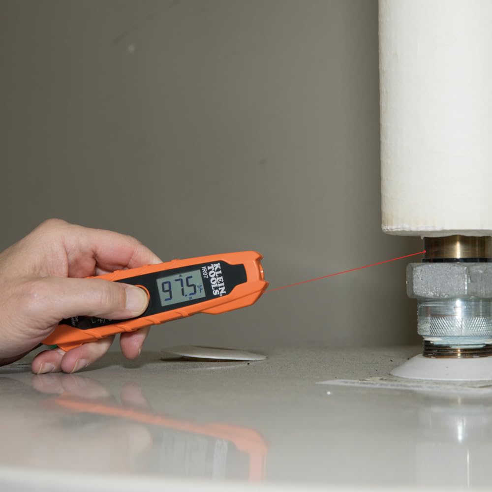 Digital Clamp Meter, Non-Contact Voltage Tester, and Infrared/Probe Thermometer K265