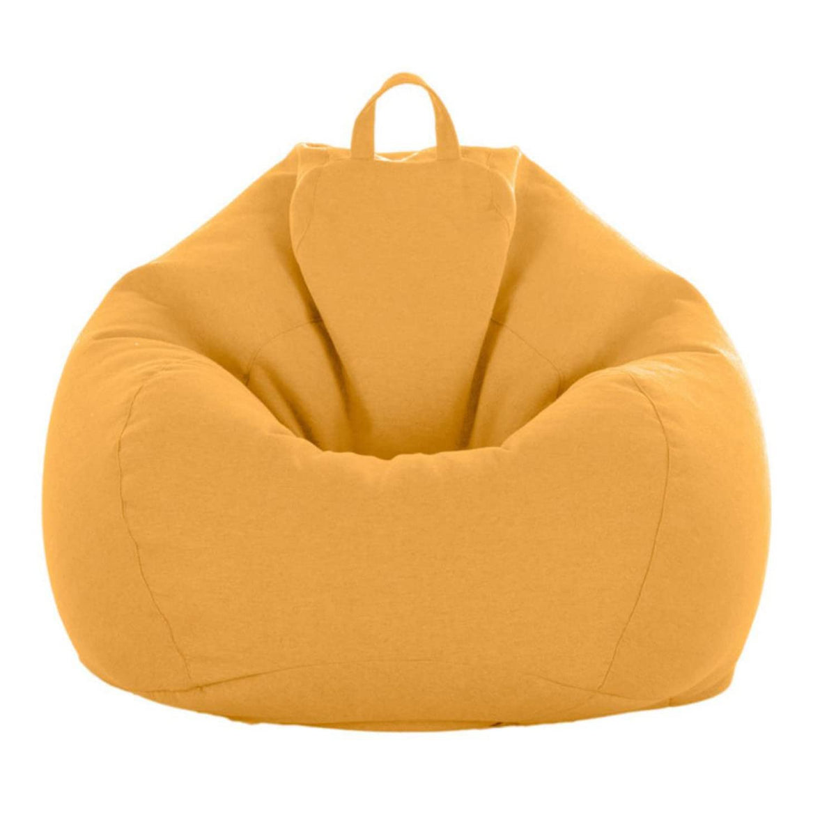 Yellow Bean Bag Chair Cover 70x80cm E364579