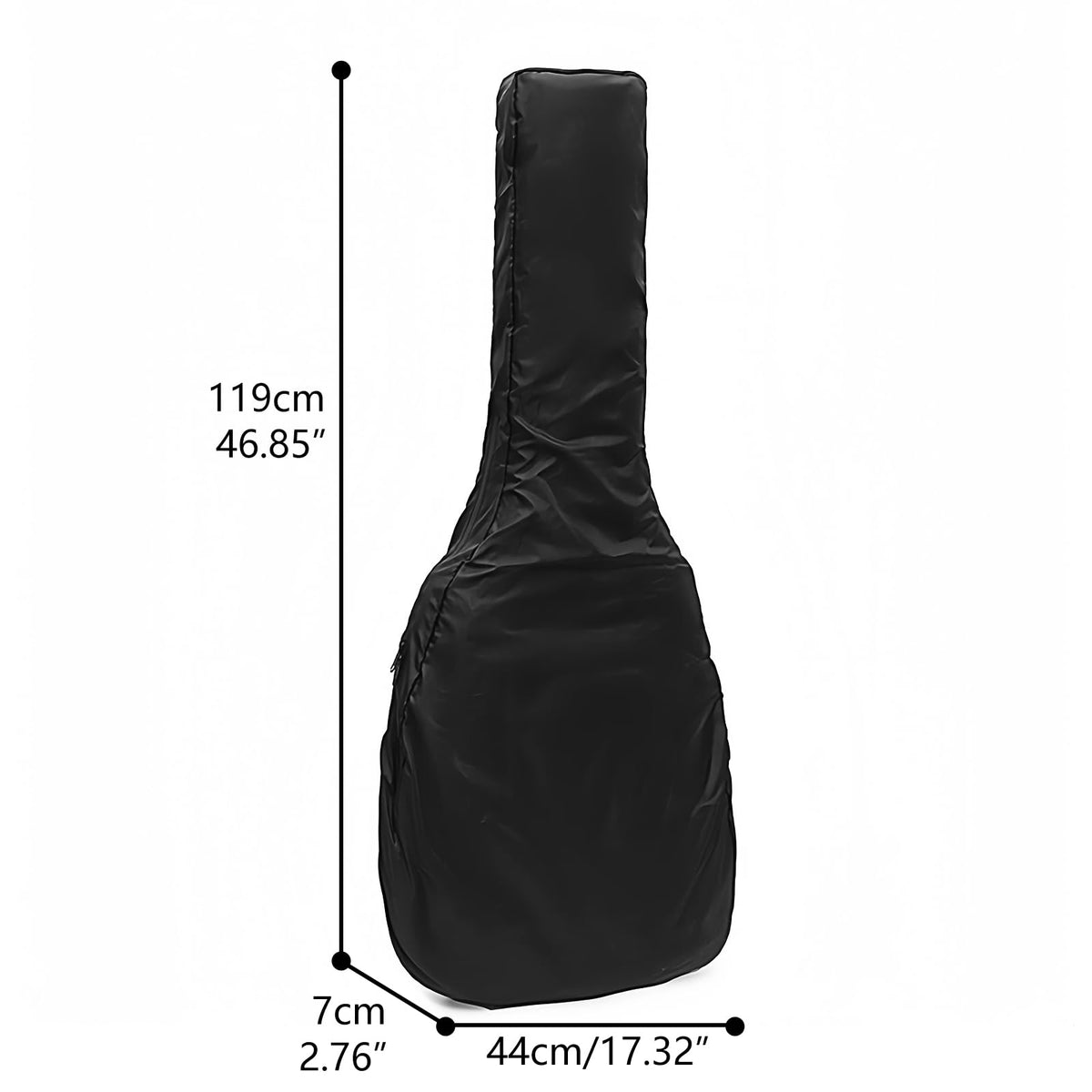 Black Waterproof Electric Guitar Bag Rain Cover E376658