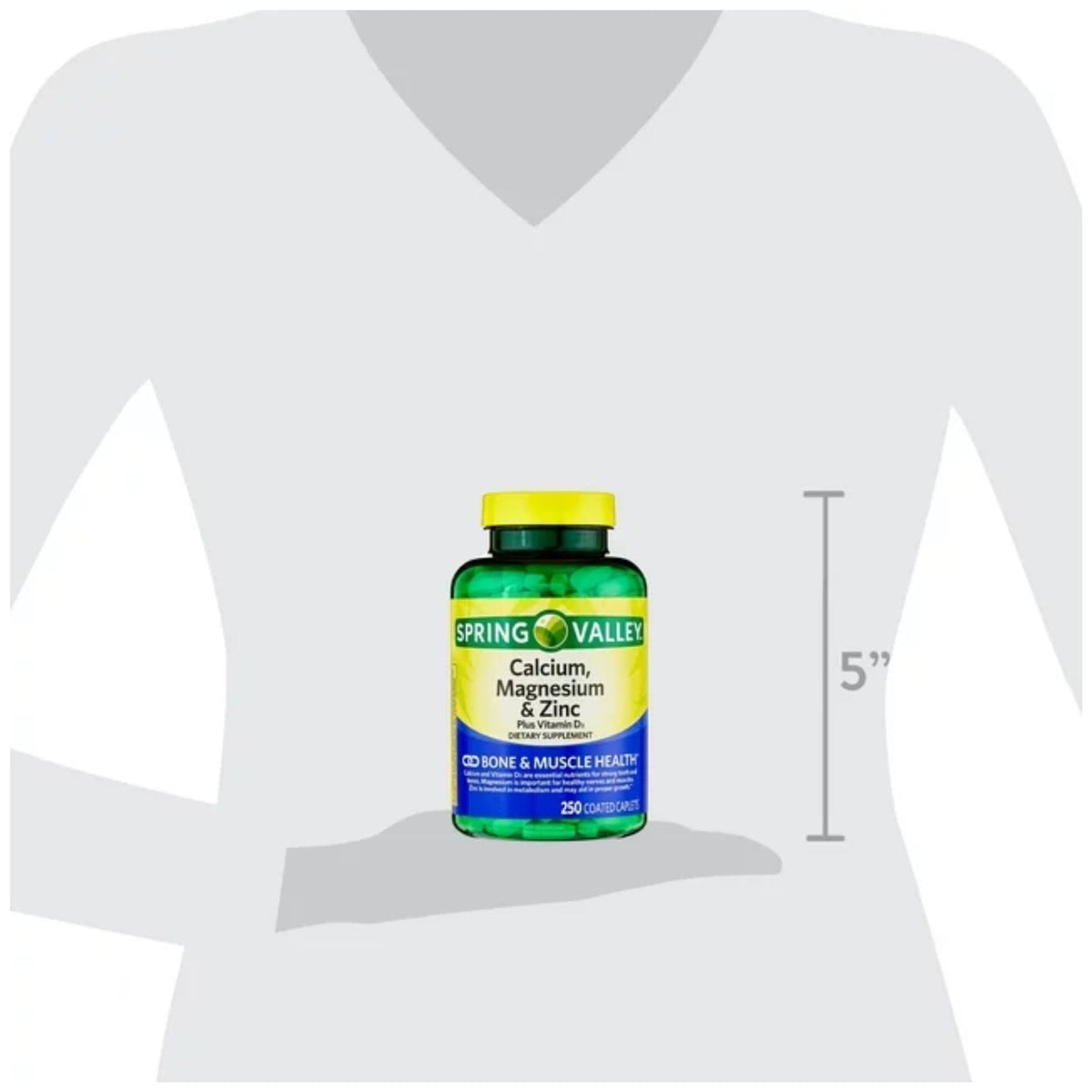 Calcium Magnesium Zinc with Vitamin D3 Supplement O189996