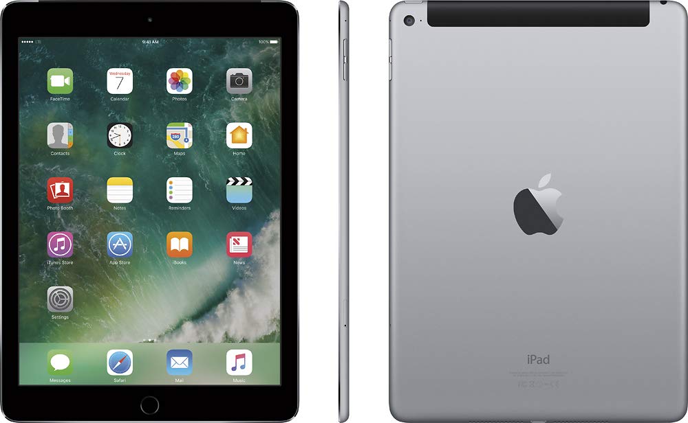 64GB Wi-Fi Cellular Unlocked 9.7inch Space Gray Tablet T9387