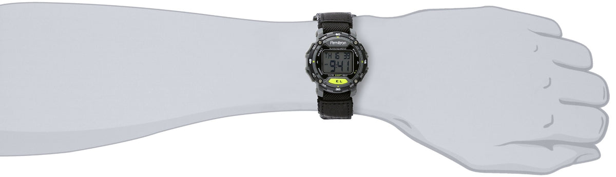 Digital Chronograph Nylon Strap Watch K17352