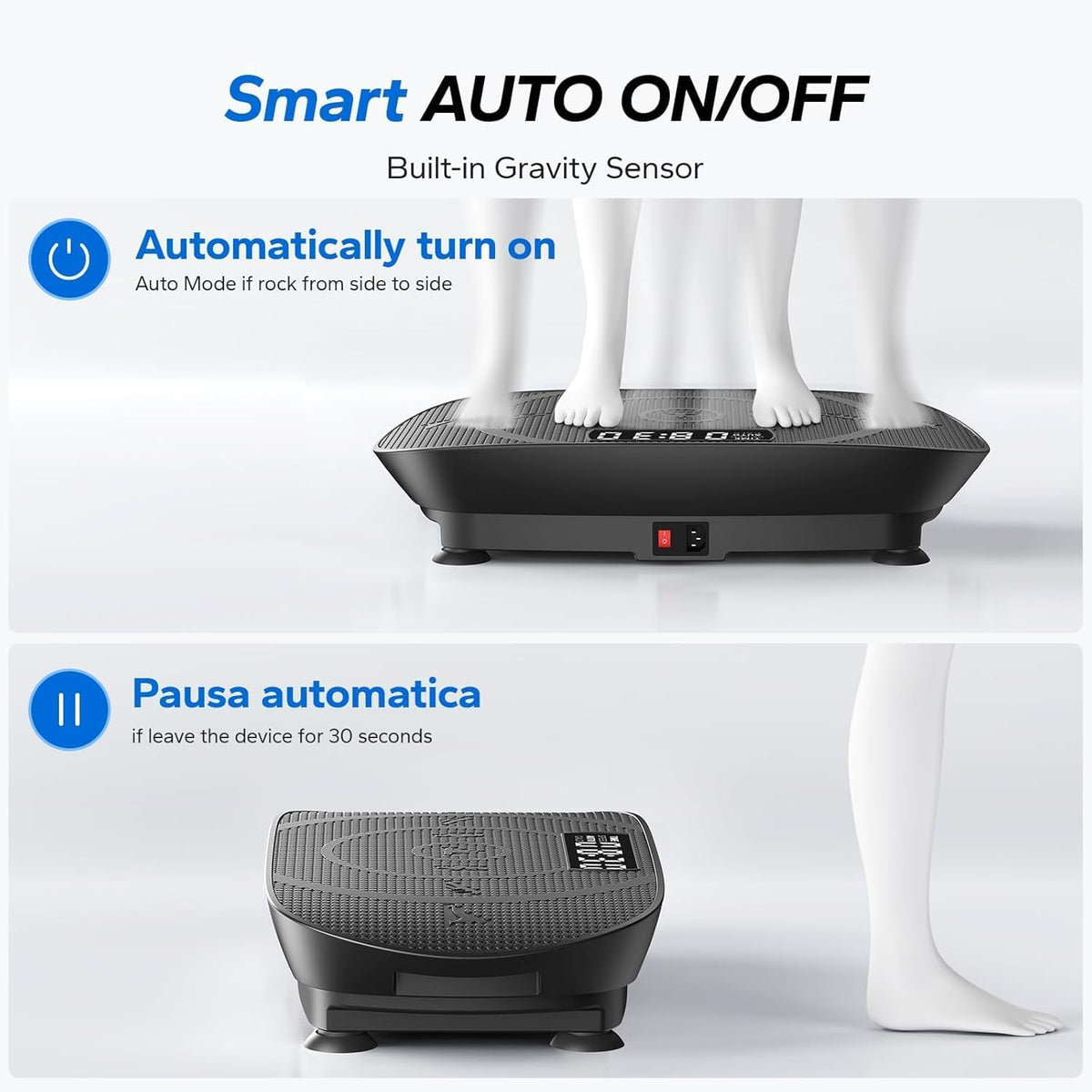 Curved Vibration Plate Exercise Machine U477