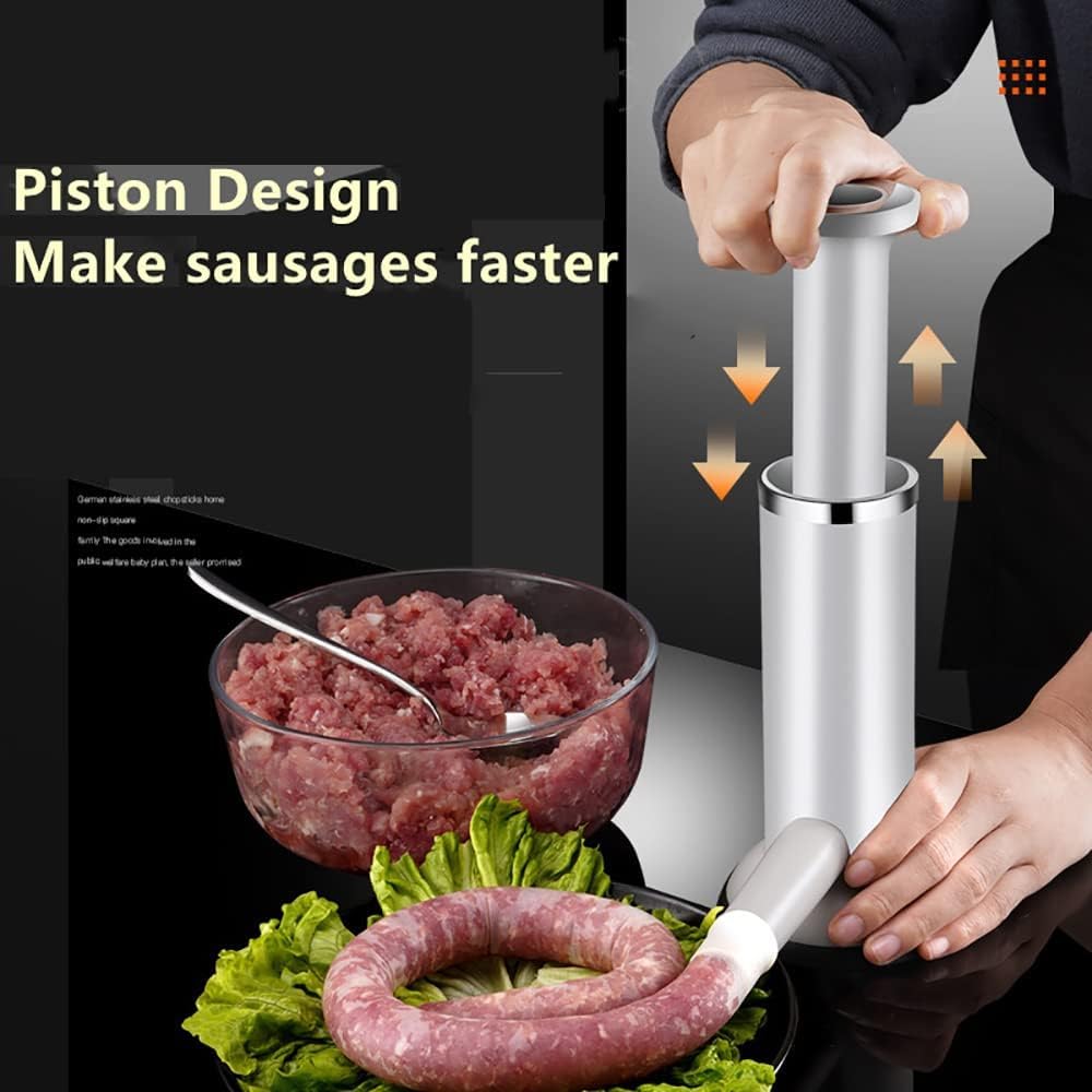 2 in 1 Vertical Sausage Stuffer with 2 Tubes B24796