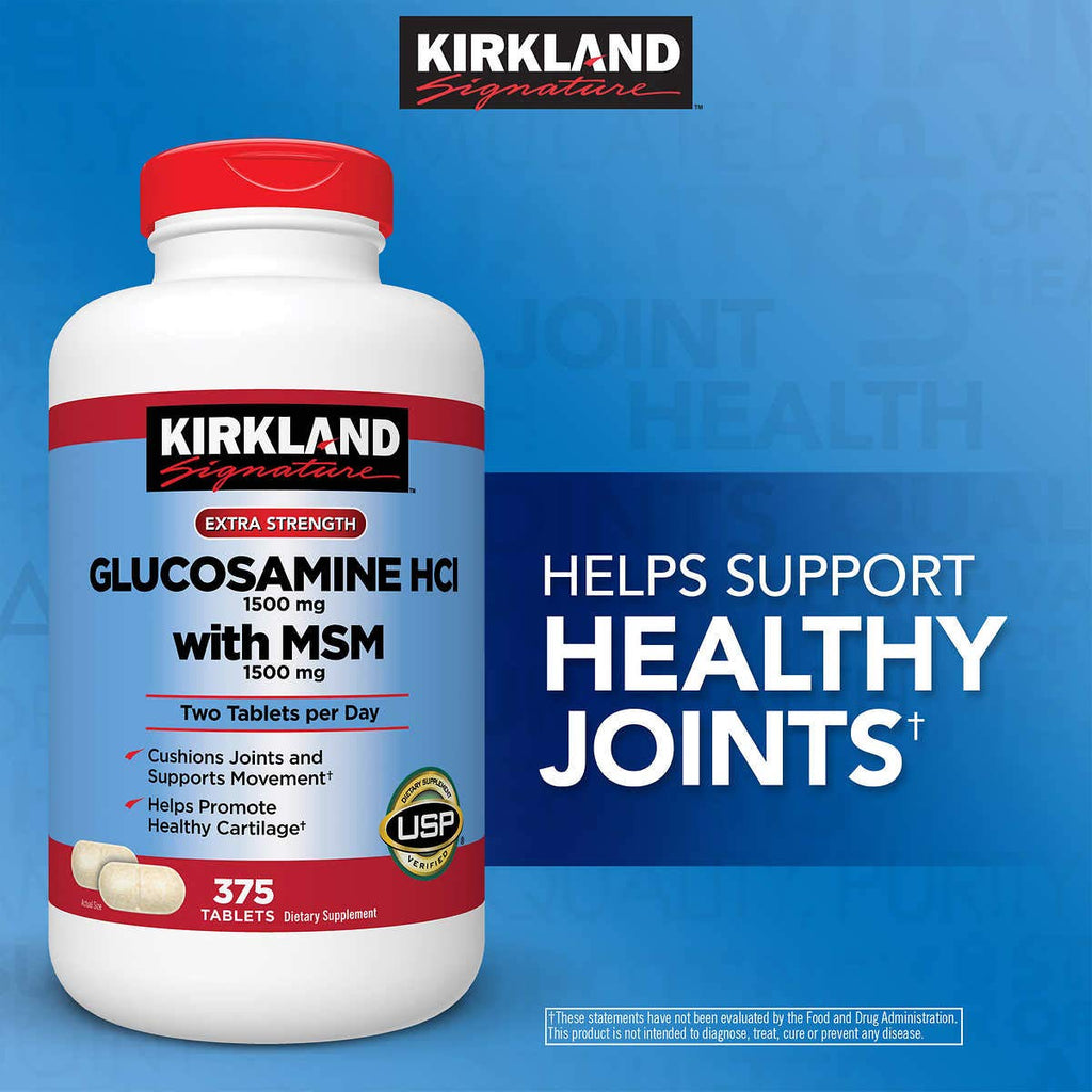 Glucosamine with MSM 375 Tablets 5 Pack R870610