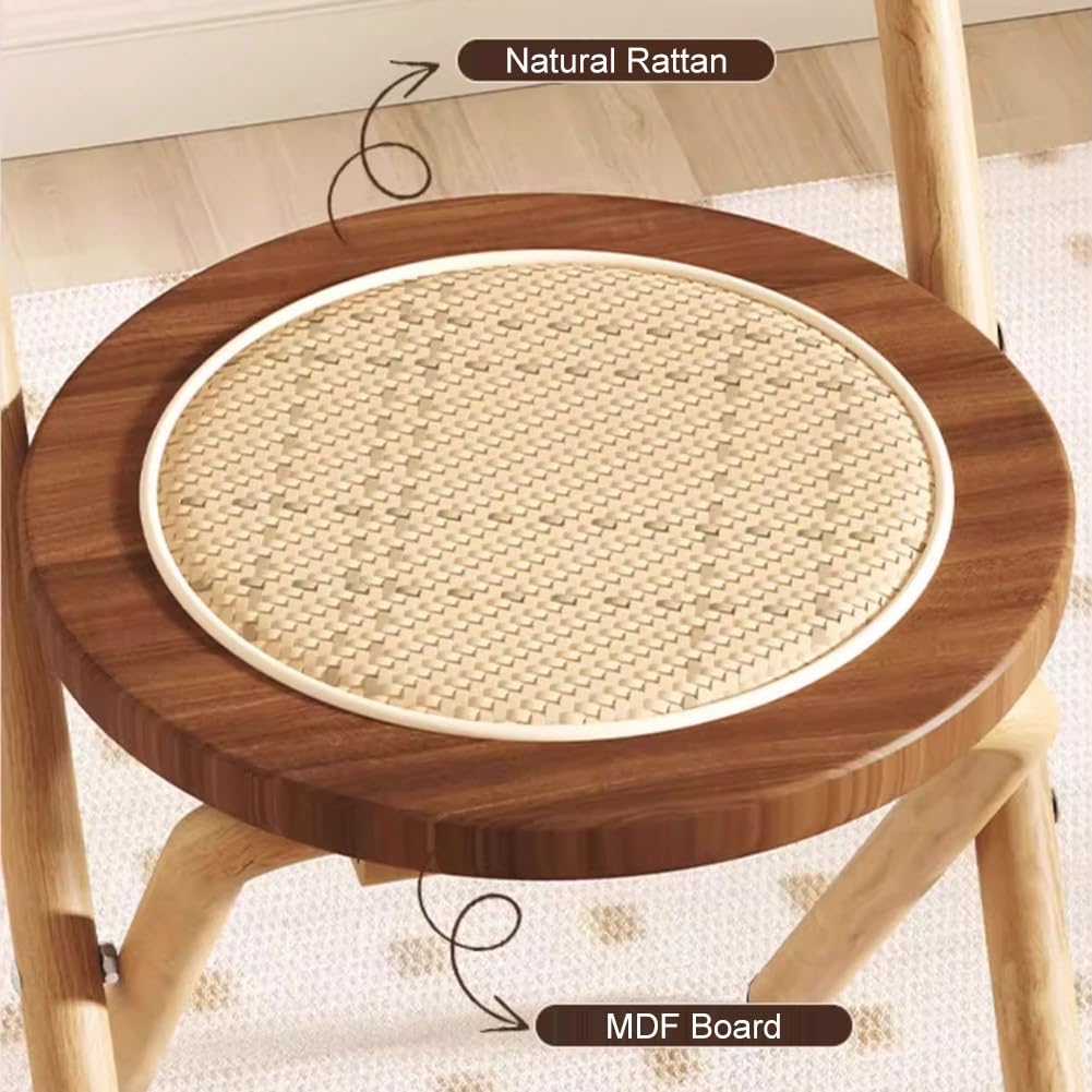 Folding Rattan Wood Bar Stool R6749