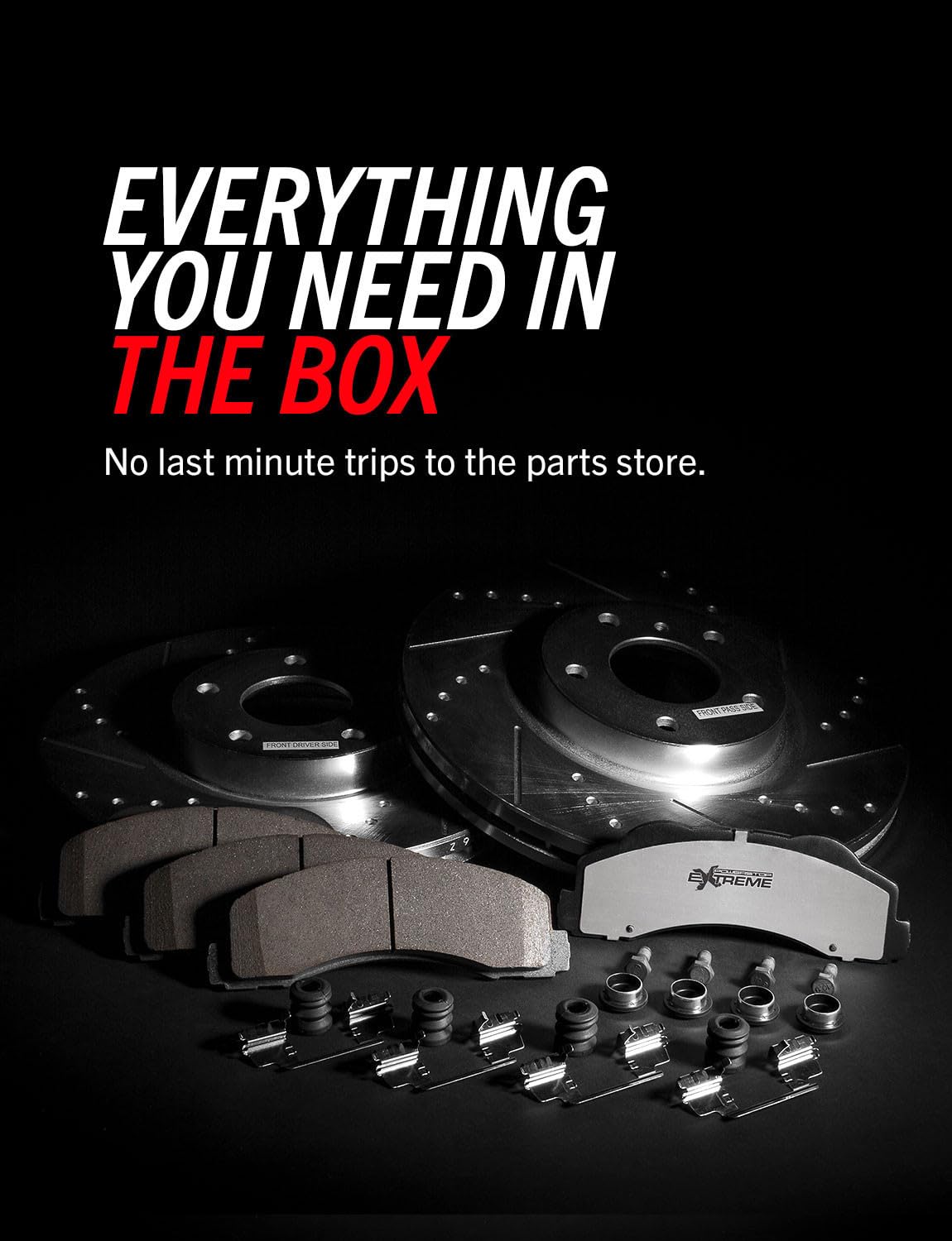 Front & Rear Brake Pad & Rotor Kit S218369