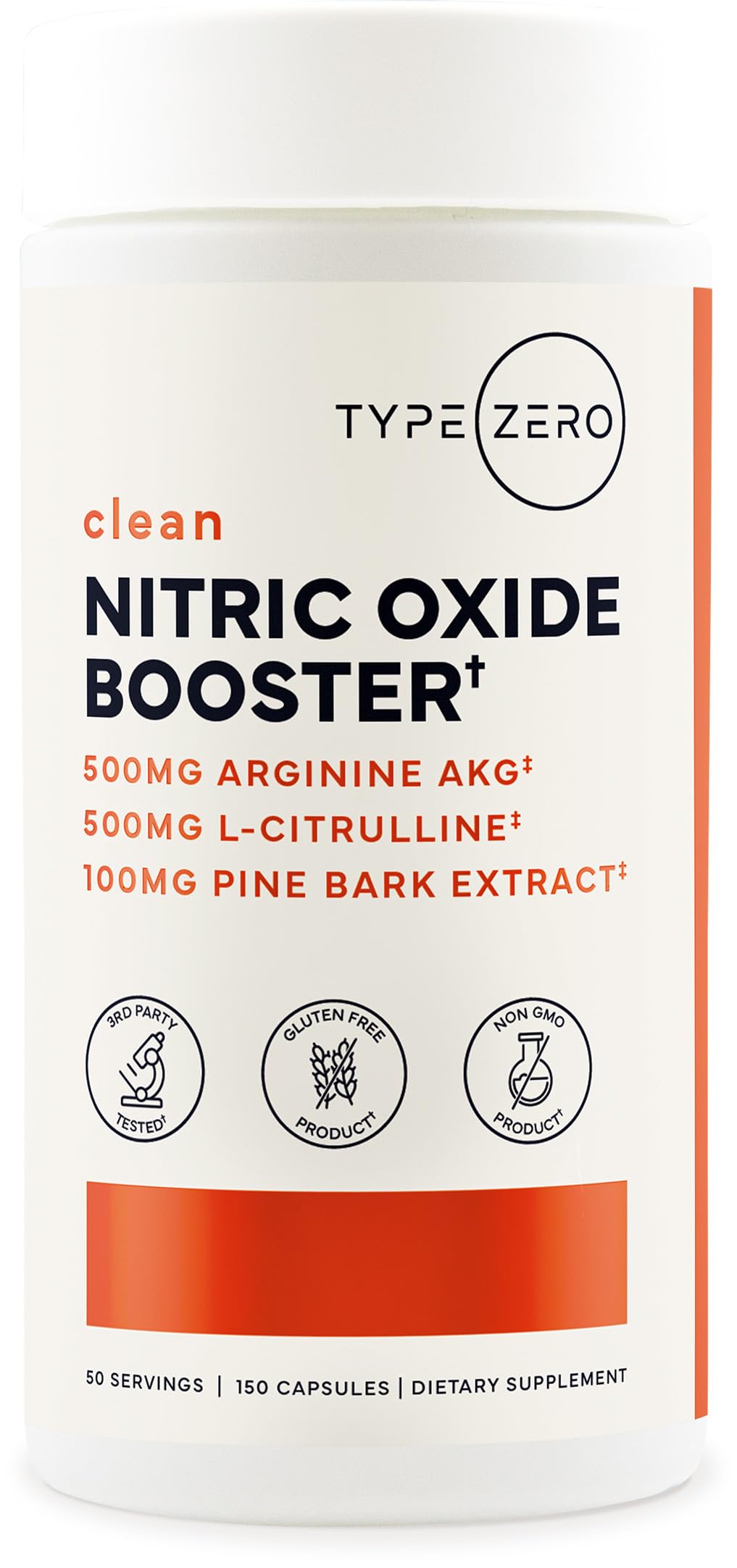 Nitric Oxide Booster 150 Veggie Capsules C1057
