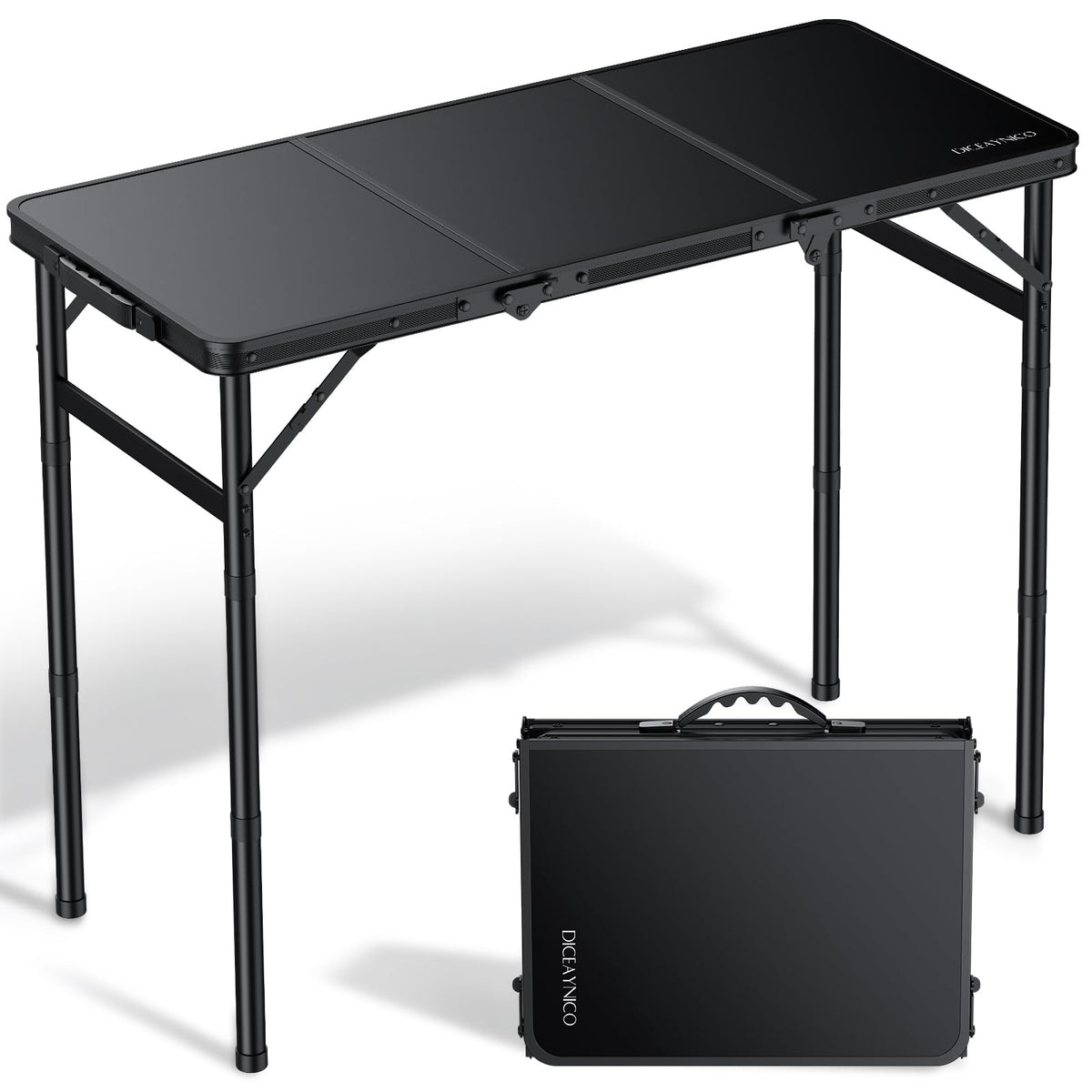 Folding Camping Table 3 Adjustable Height B10269