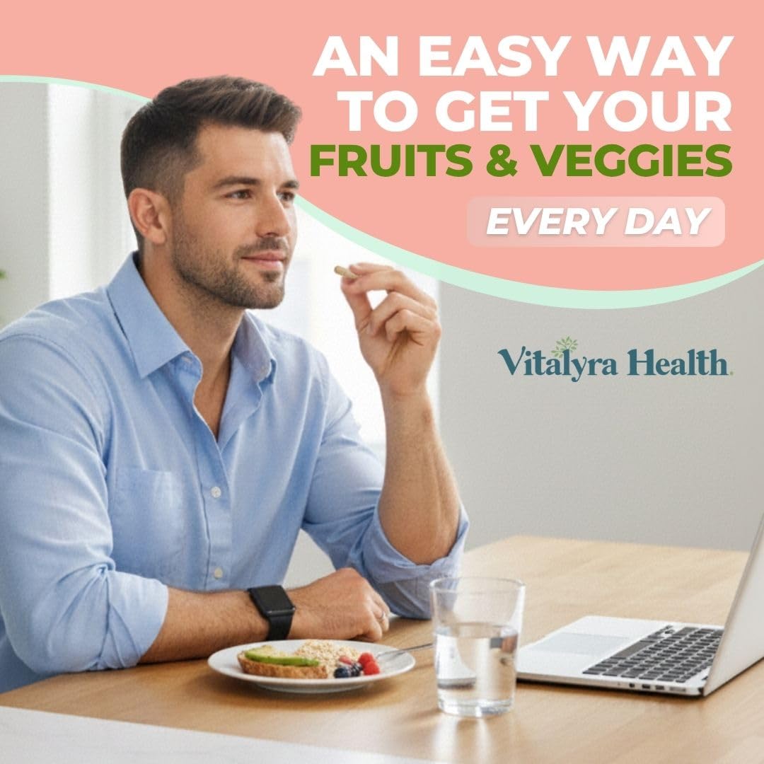 Fruits & Veggies Supplement Vegetable Capsules O17085