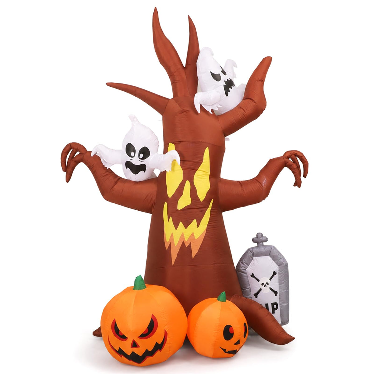 8FT Inflatable Ghost Tree Decoration Z125699