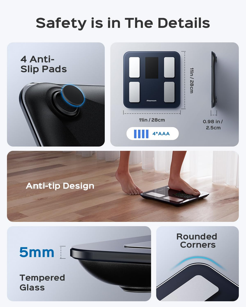 Smart Scale for Body Weight J9238