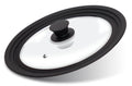 Tempered Glass Lid with Silicone Rim for Pots Pans and Skillets W836657