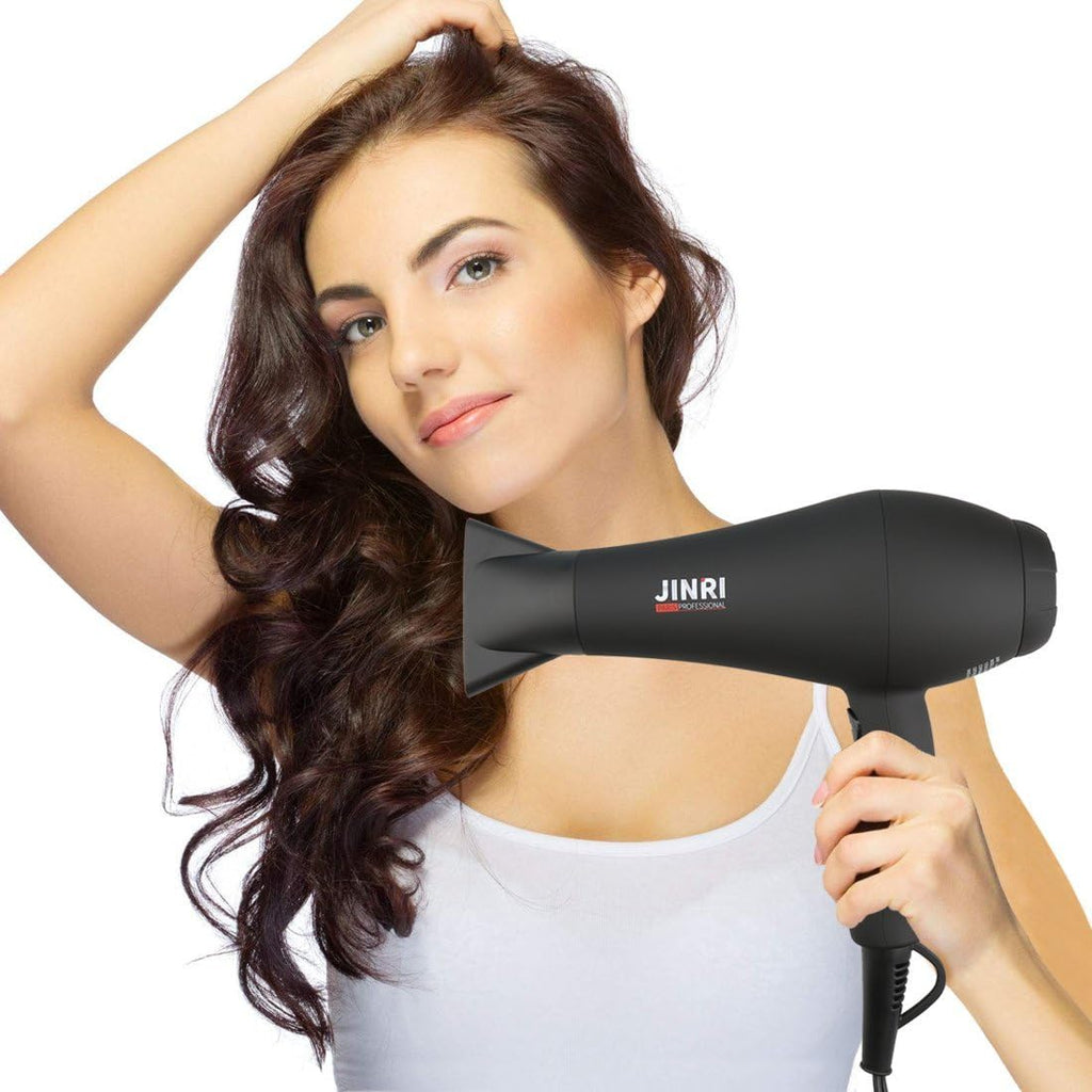 1875W Ionic Hair Dryer with Diffuser and Concentrator J112