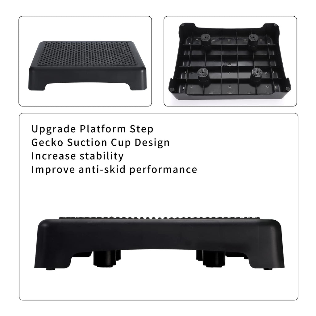 One Step Stool 3.5 Inch Non-Slip 440 Lbs Capacity X152