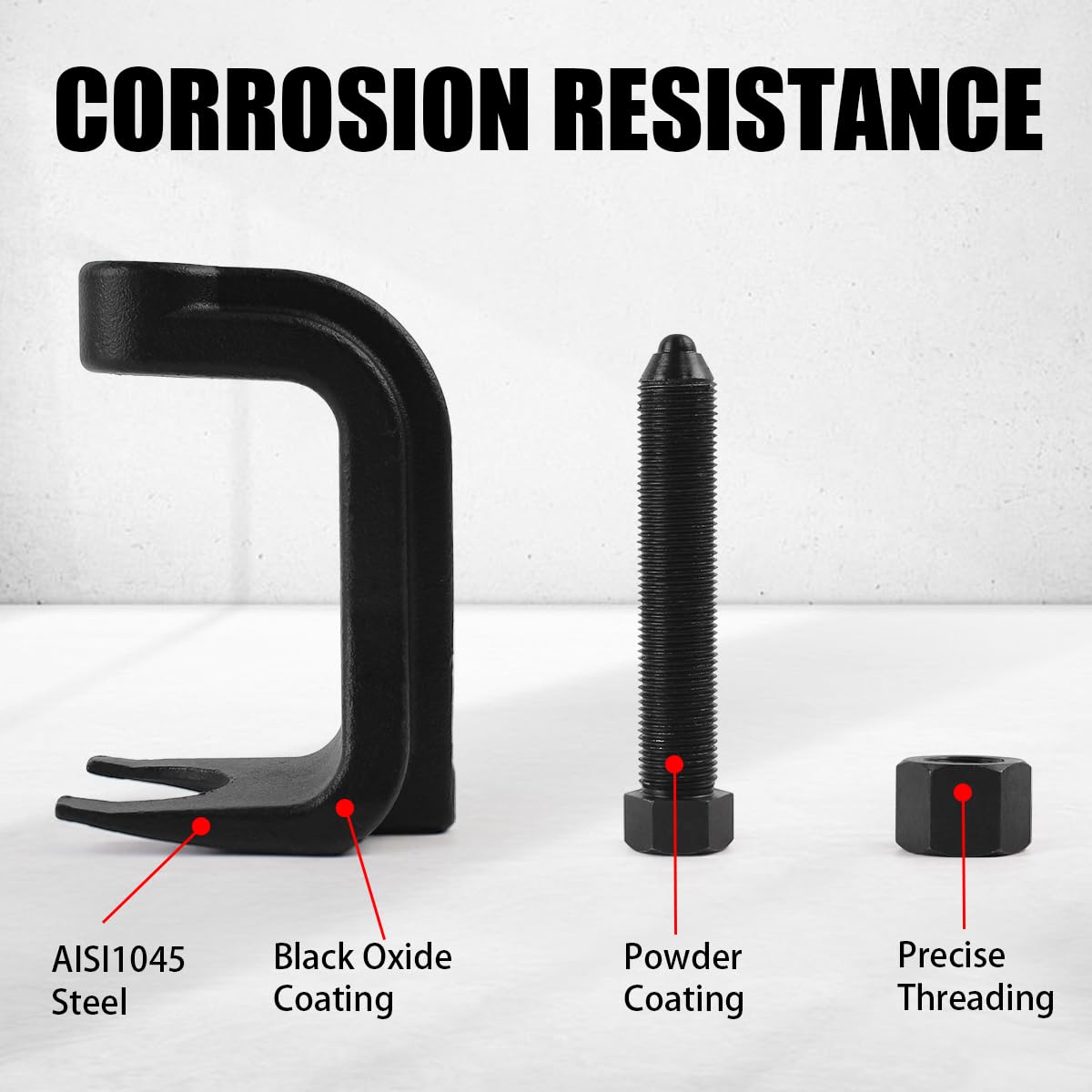 Black Adjustable Ball Joint Separator Tool E504201