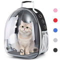 Pet Backpack Carrier with Clear Front and Harness Q553642
