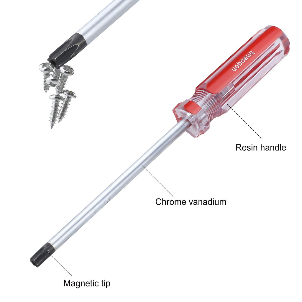 Magnetic Security Torx Screwdriver Set, T4-T40 K660397