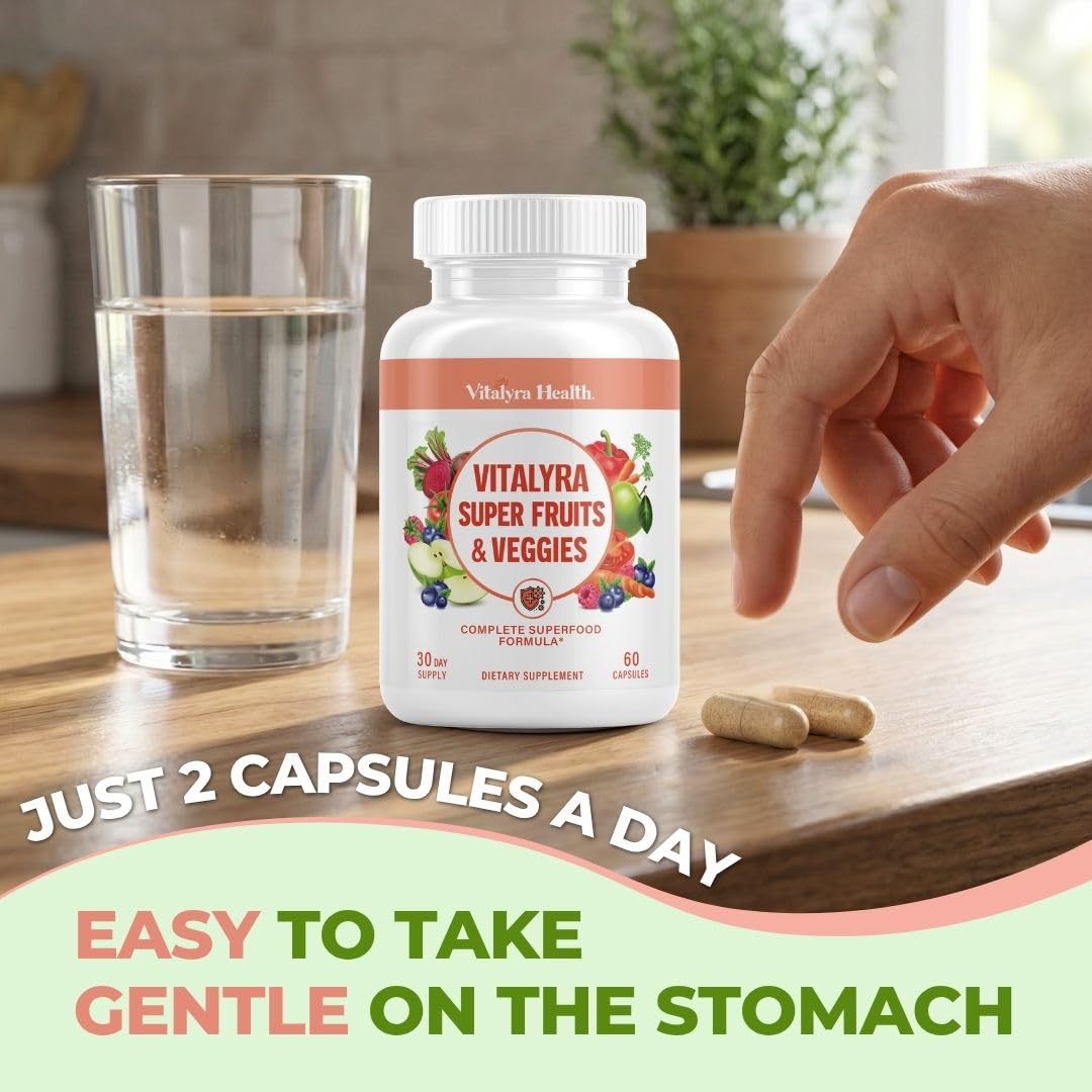 Fruits & Veggies Supplement Vegetable Capsules O17085