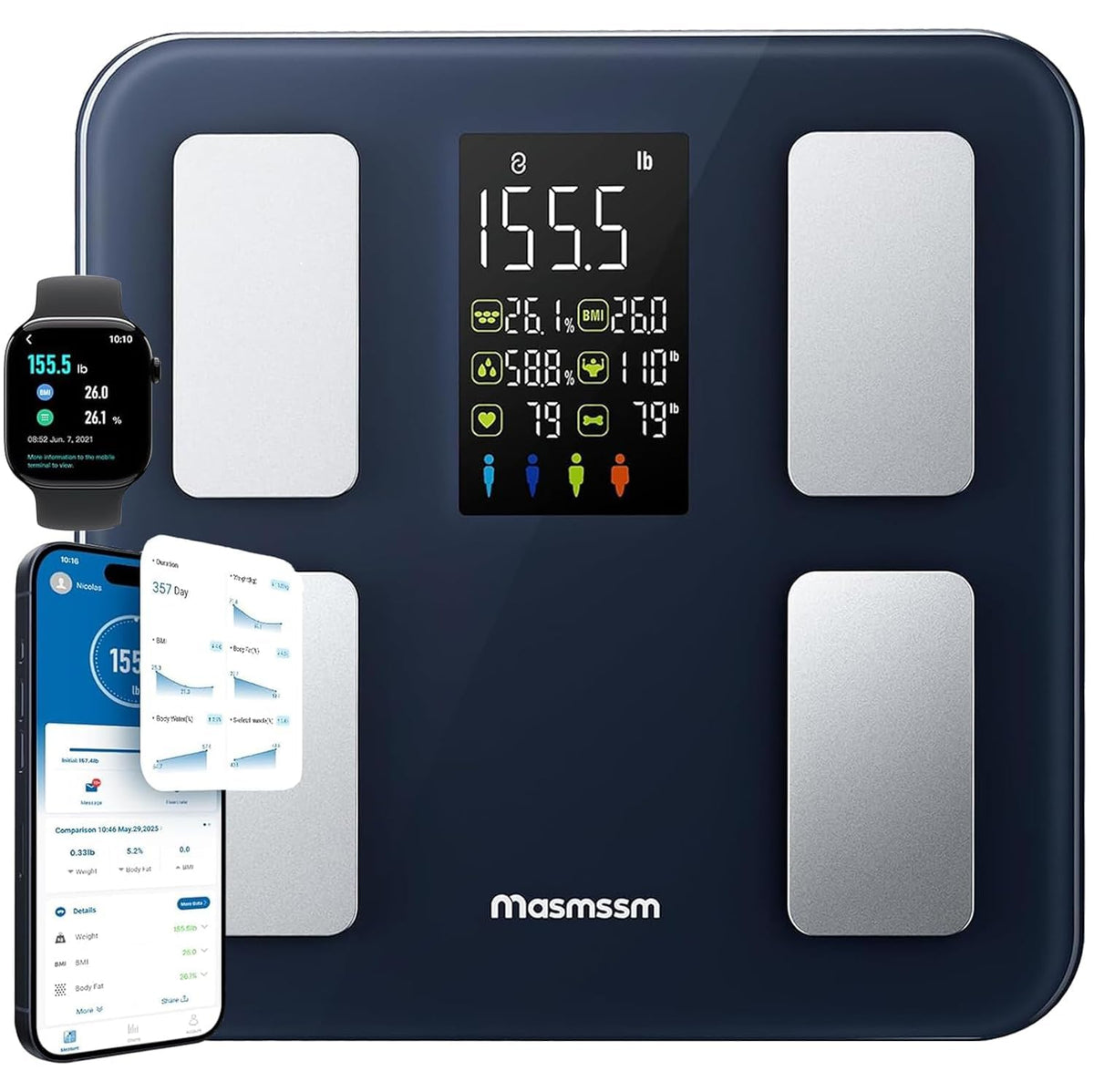Smart Scale for Body Weight J9238
