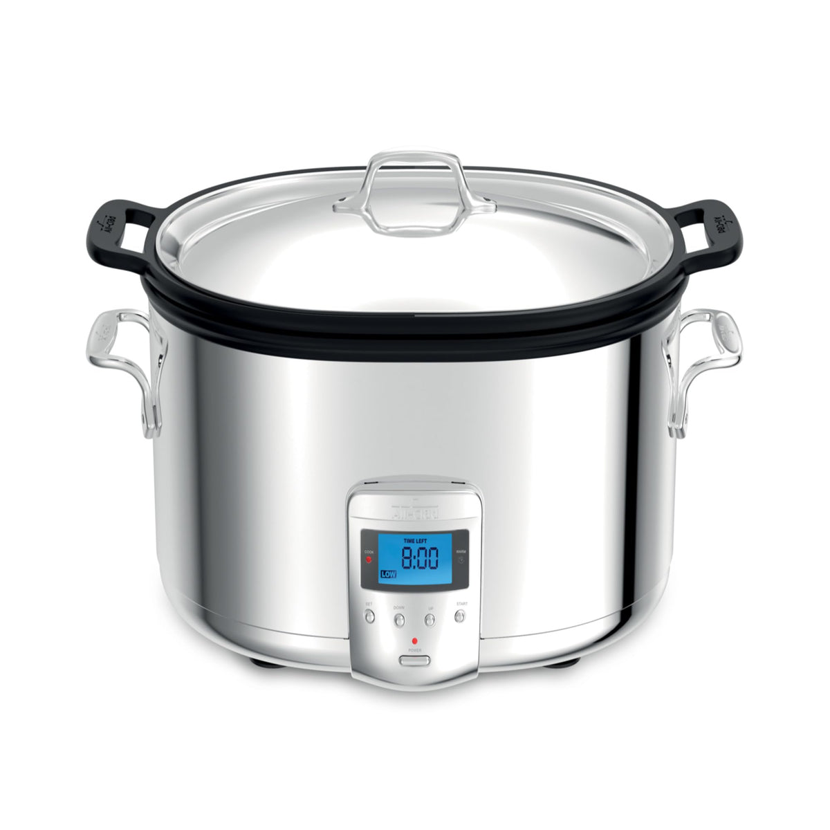 Stainless Steel Electric Slow Cooker 7-Quart T684305