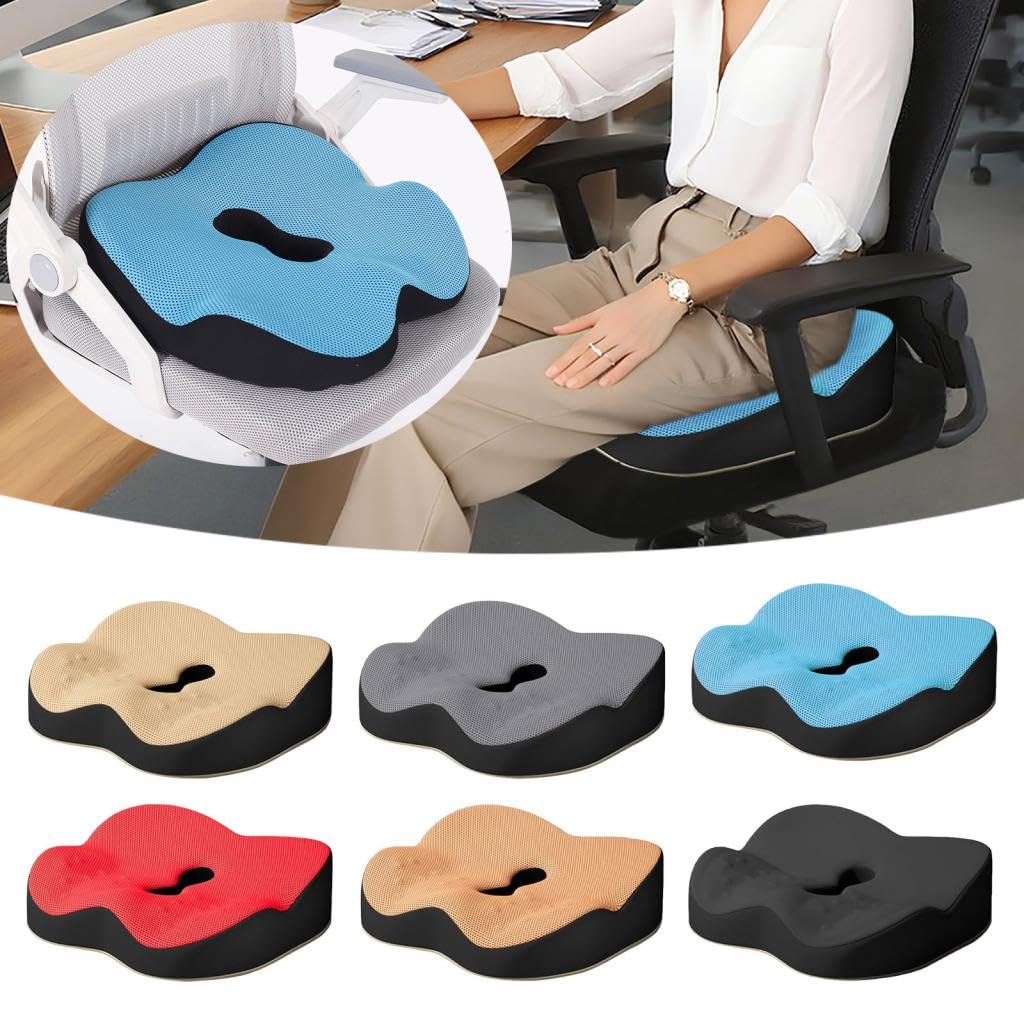 Booster Seat Cushion with Removable Washable Cover Grey T854