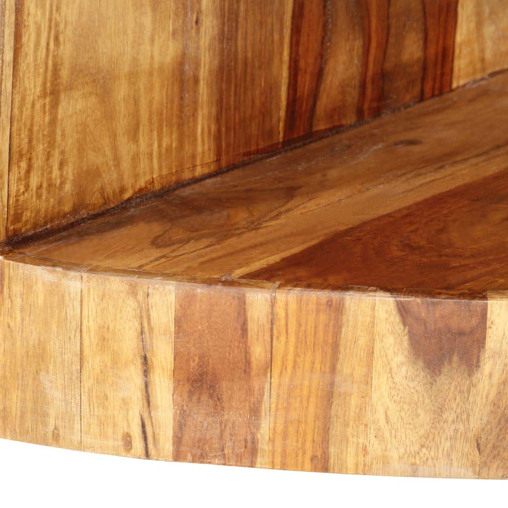 Solid Sheesham Wood Round Coffee Table G2202