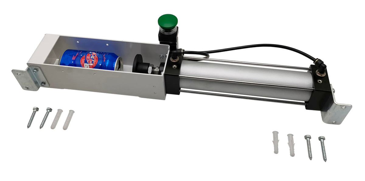Wall Mounted Can Crusher With Pneumatic Cylinder E283952