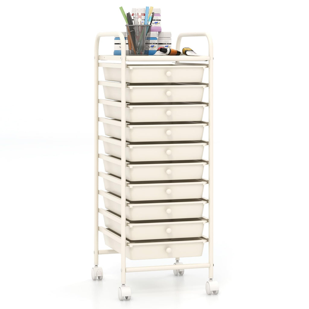 10 Drawer Storage Cart U190062