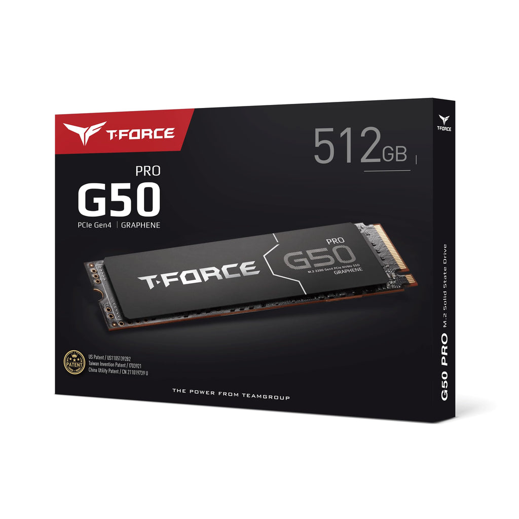 512GB NVMe PCIe Gen4x4 M.2 2280 SSD with Graphene Heat Spreader J11088