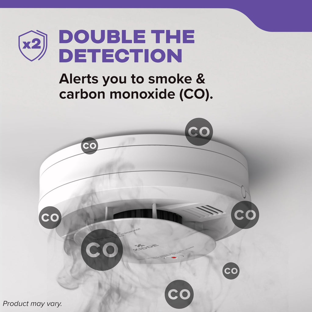 Smoke & Carbon Monoxide Detector 10-Year Battery 2 Pack X24845