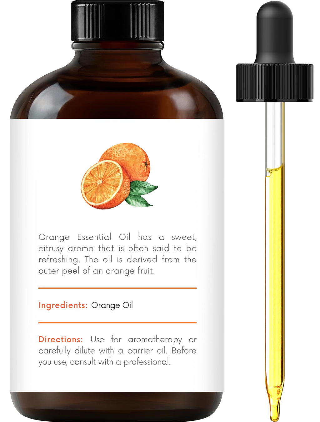 Lavender and Orange Essential Oils 2 x 4 Fl Oz I196
