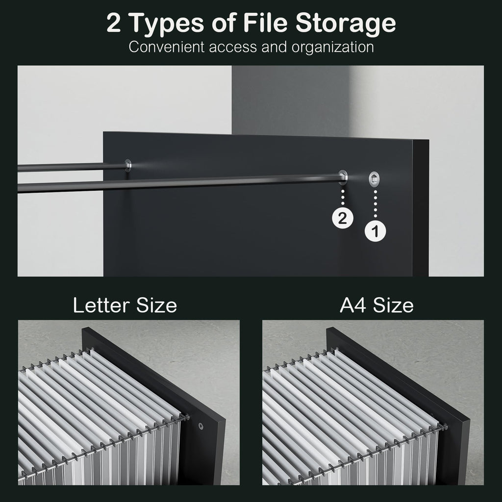4 Drawer File Cabinet with Lock D3681