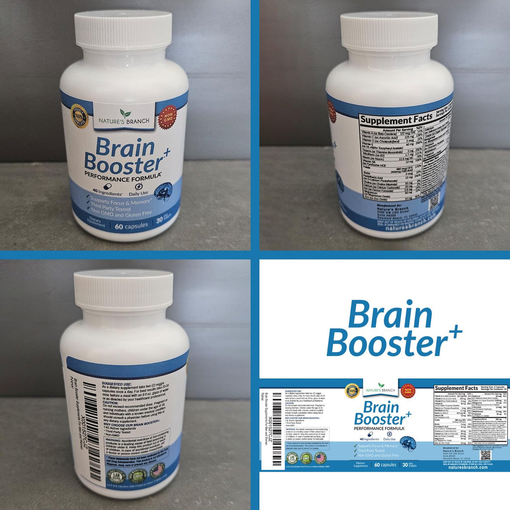 Brain Booster Supplement E142719
