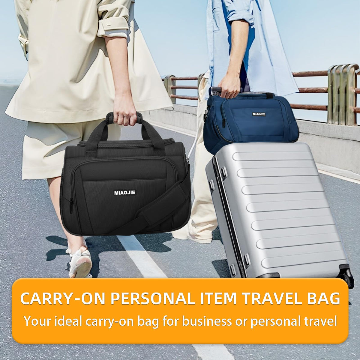 Lightweight Underseat Carry On Luggage Bag F39897