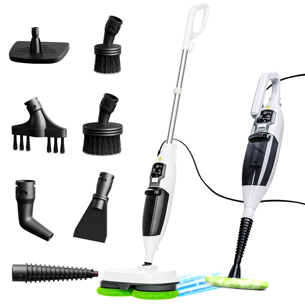 15-in-1 Electric Steam Mop with 3 Steam Modes N652483
