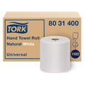 Natural White Recycled Fiber Hand Towel Roll 6 Rolls V6650
