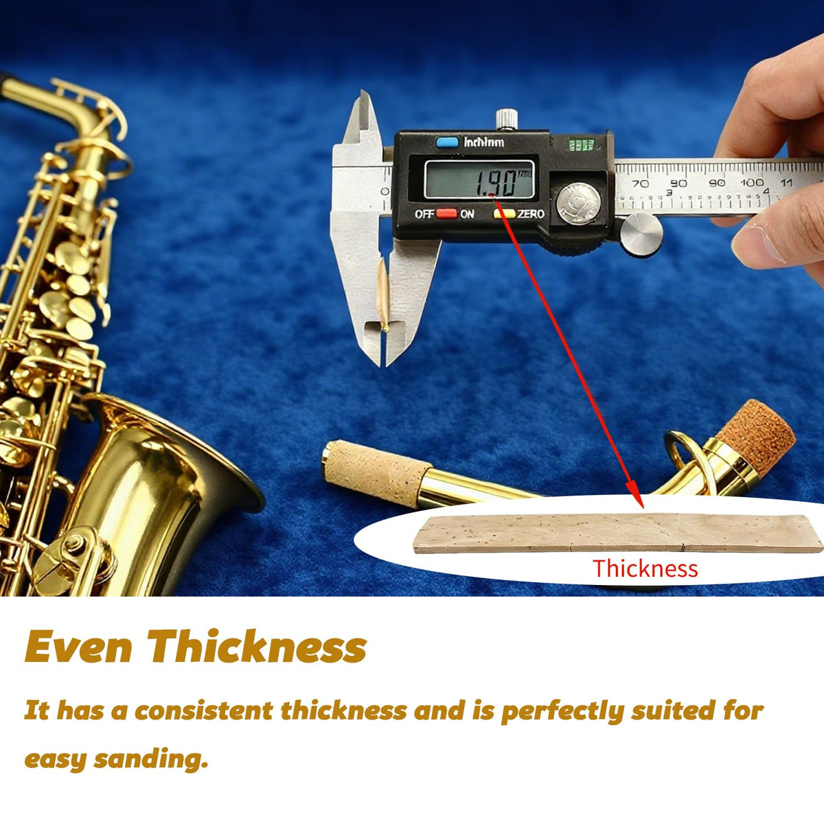 Alto Saxophone Cork Replacement Kit G247309