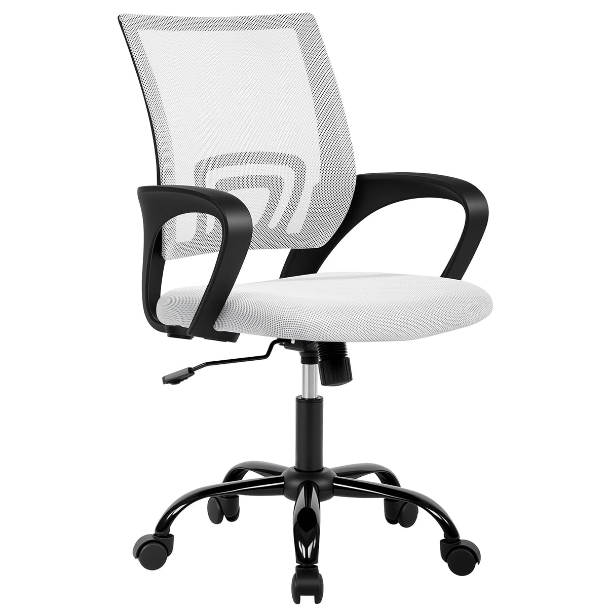 Ergonomic White Mesh Office Chair Y26147