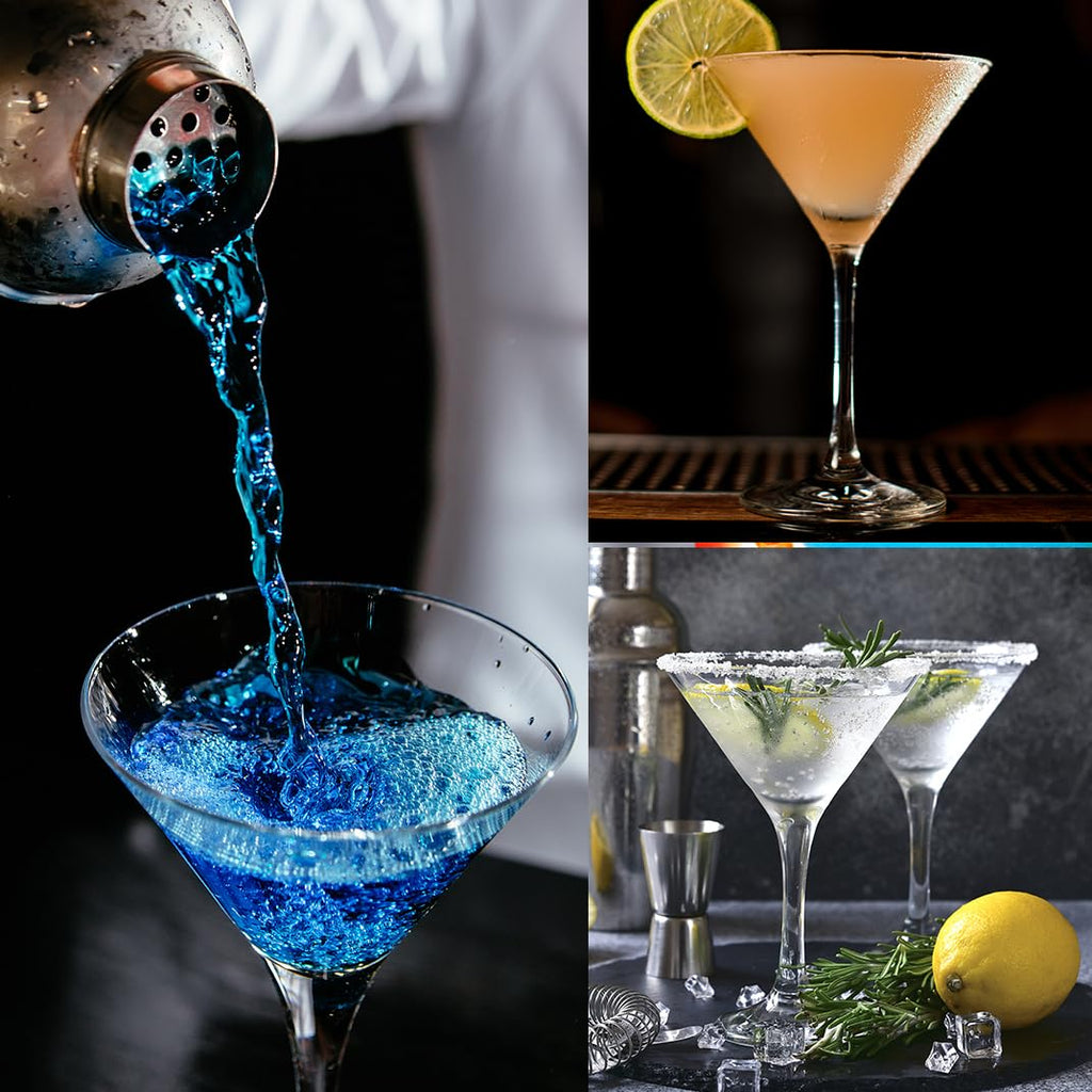 10 oz Plastic Martini Glasses Set of 12 Z684