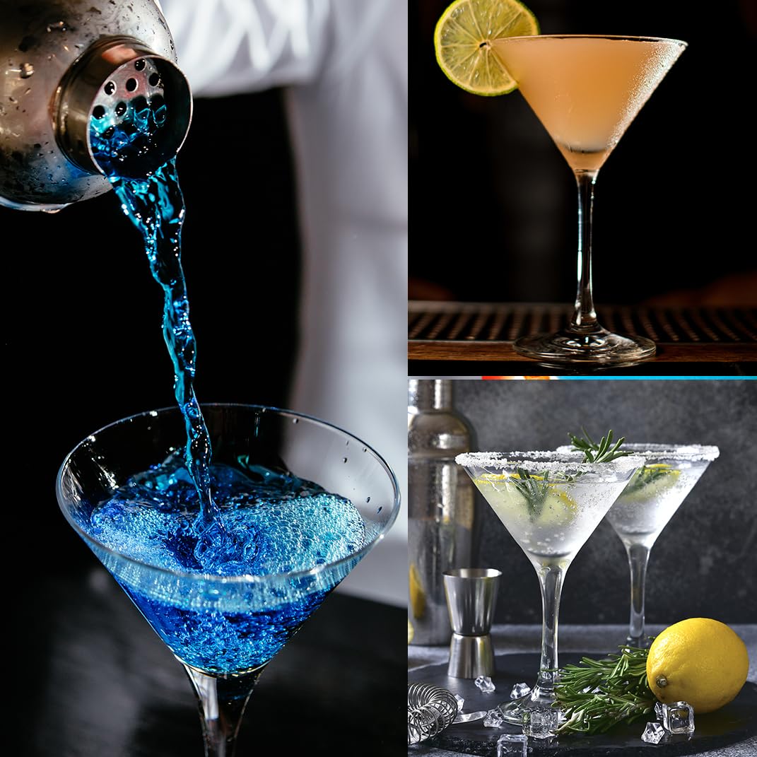10 oz Plastic Martini Glasses Set of 12 Z684