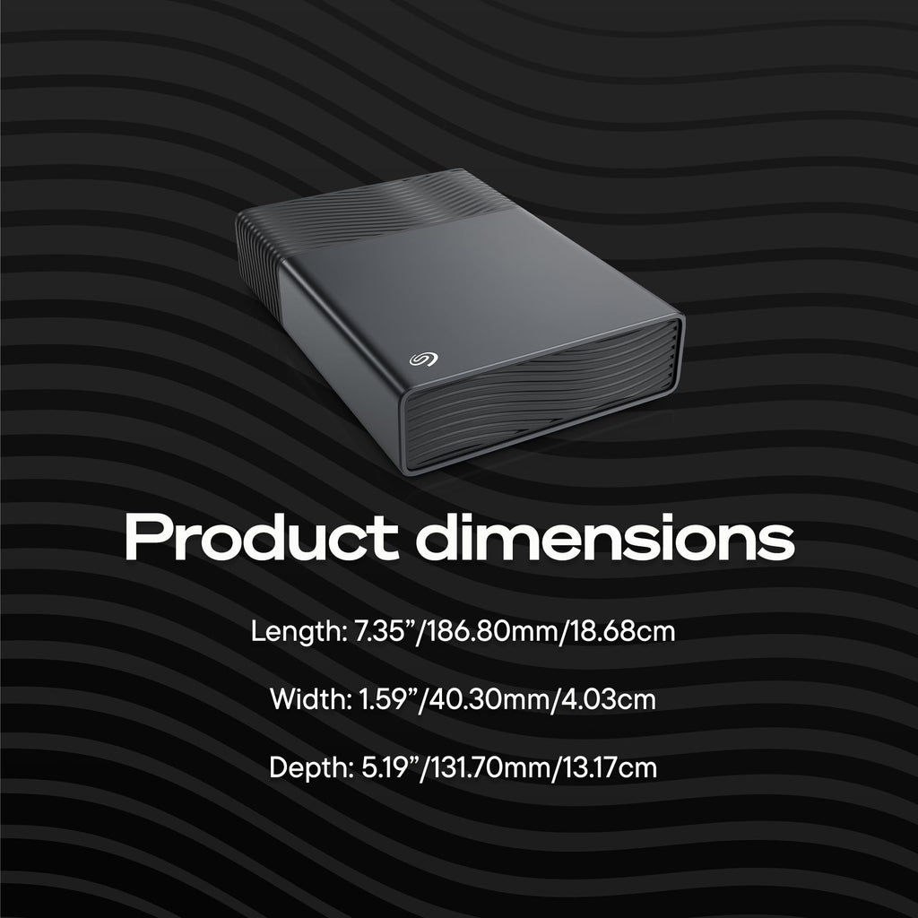 8TB External Hard Drive Desktop HDD L118