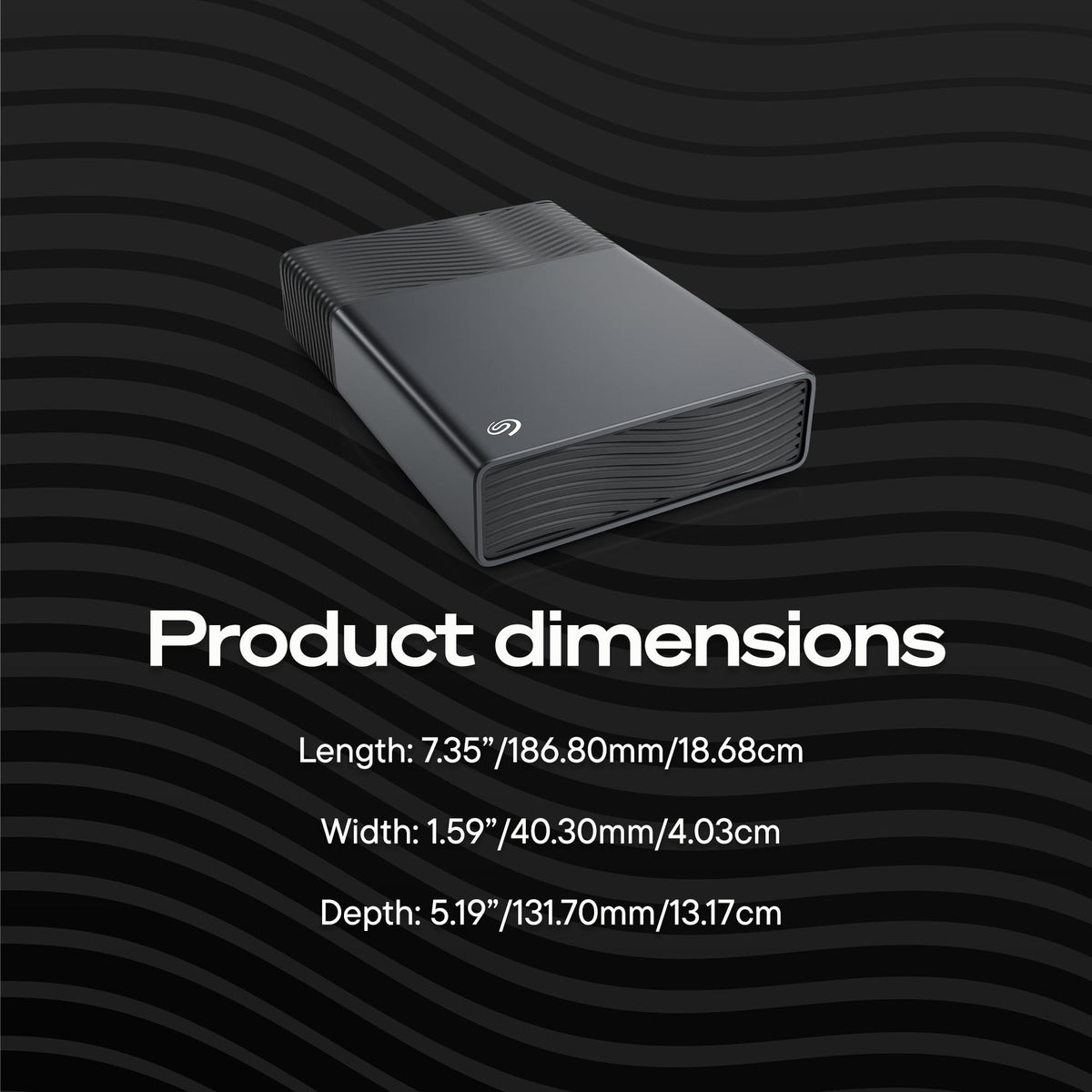 8TB External Hard Drive Desktop HDD L118